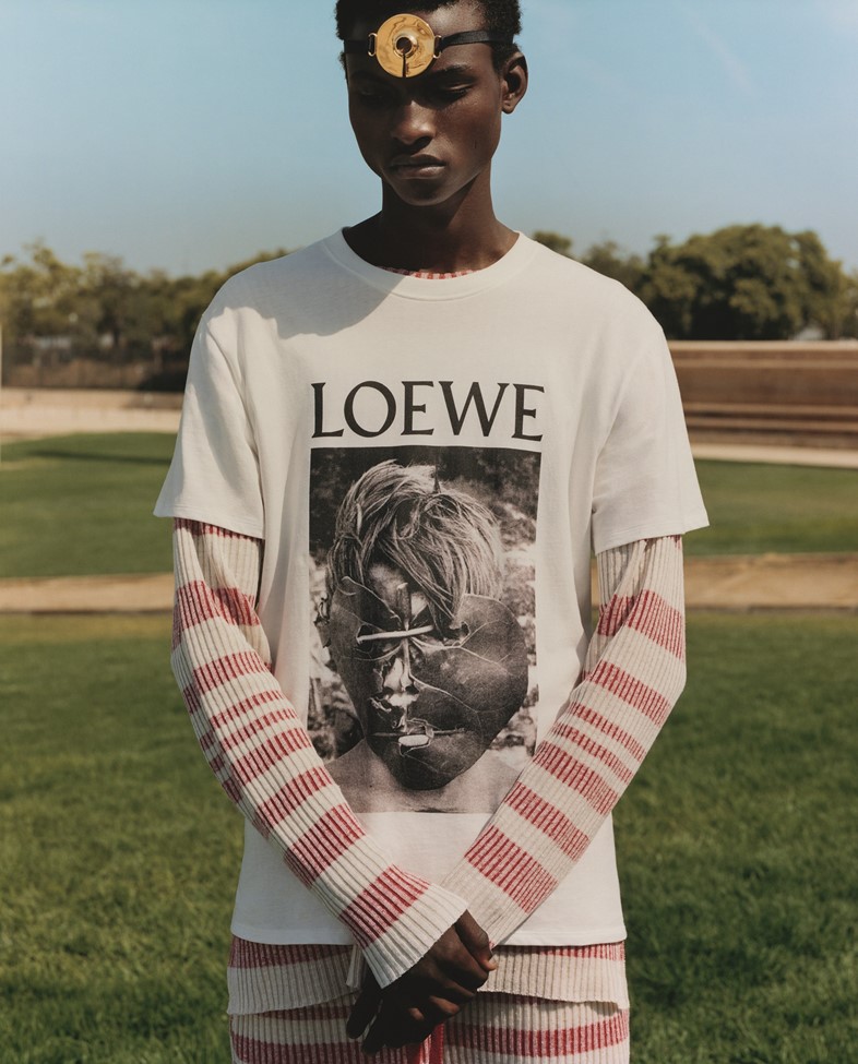 LOEWE Men's SS20 Publication Tyler Mitchell Barcelona