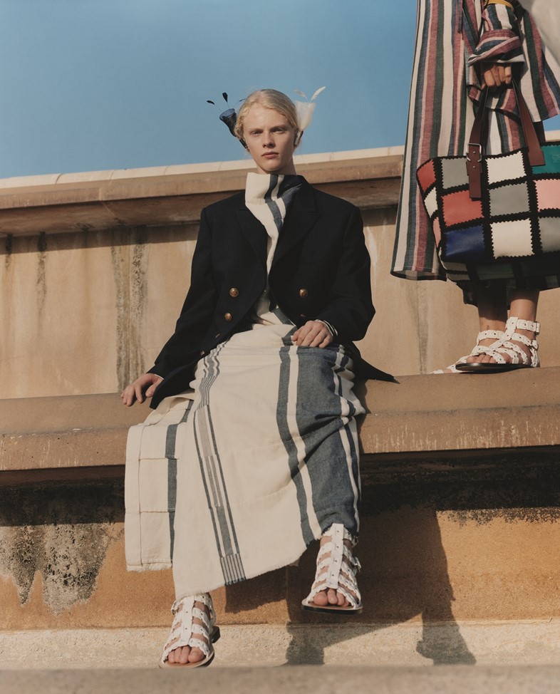 LOEWE Men's SS20 Publication Tyler Mitchell Barcelona