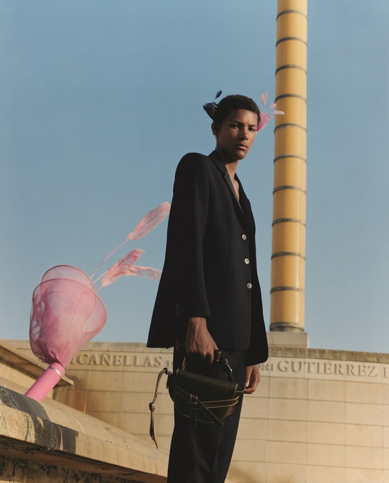 LOEWE Men's SS20 Publication Tyler Mitchell Barcelona