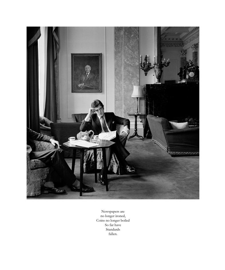 6. Karen Knorr, Newspapers are no longer ironed, C