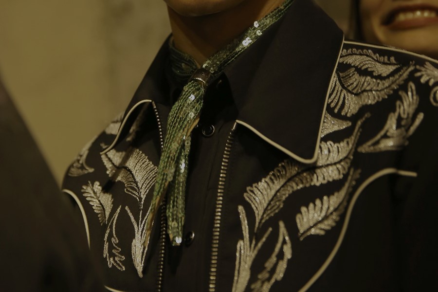 Dsquared2 A/W18 Fall 2018 backstage Milan men's fashion