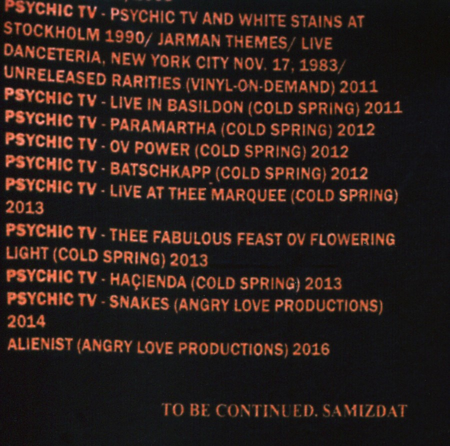 AM-PSYCHIC TV 2