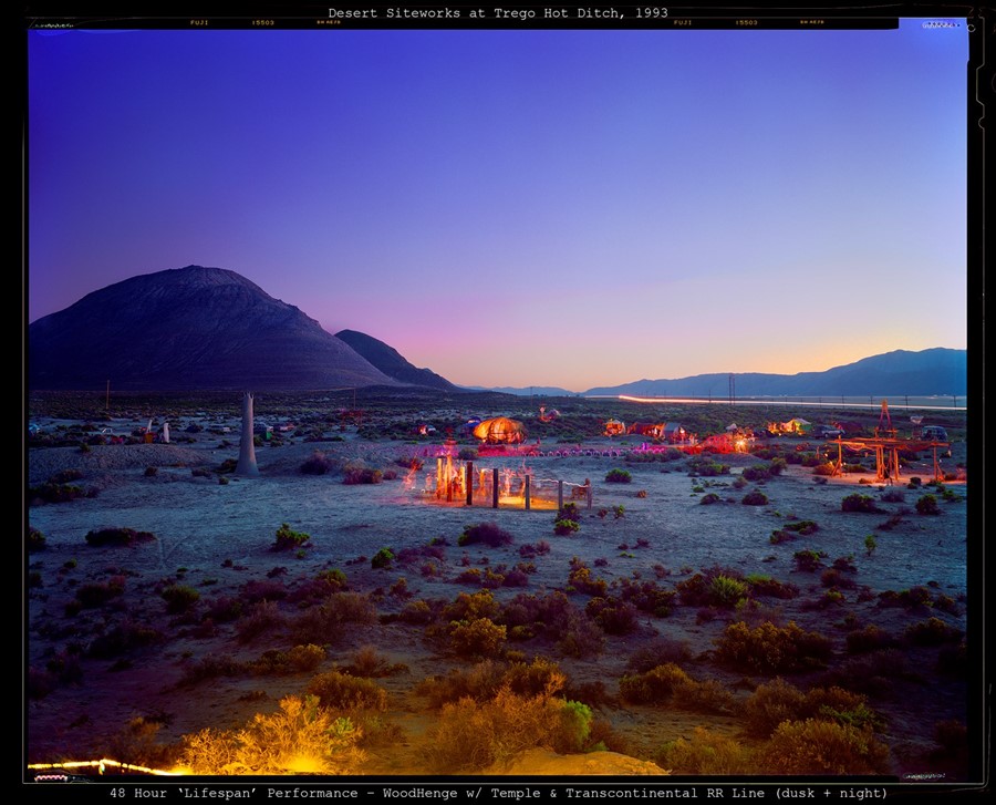 Desert Siteworks at Trego – Performance at Woodhen
