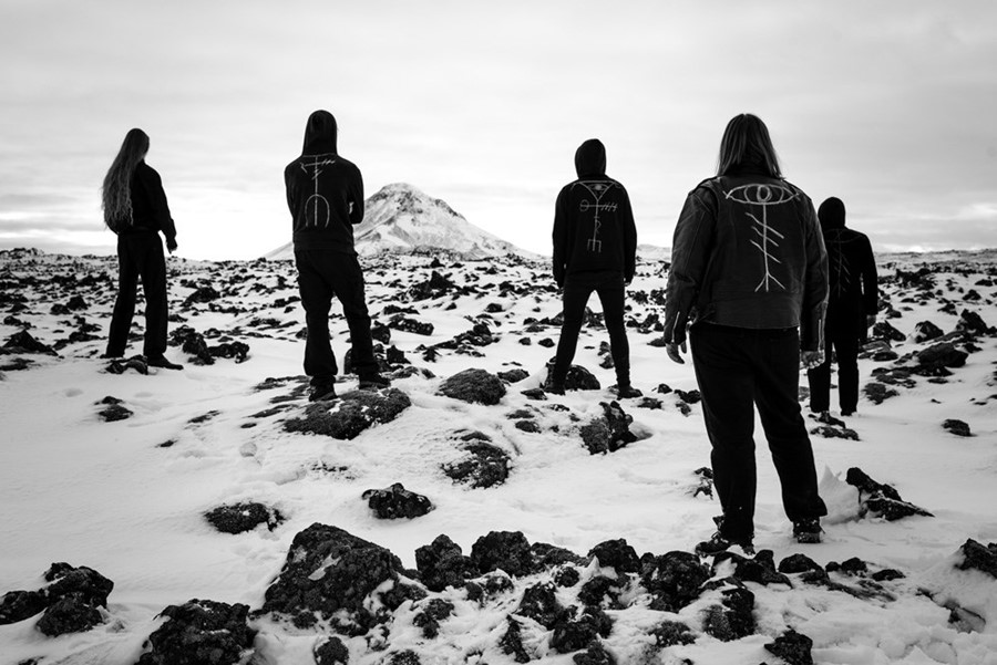 Carpe Noctem band Icelandic black metal Verði ljós Svartmálm