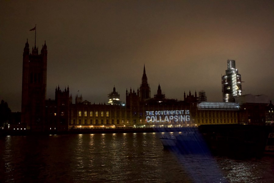 #AddressTheNation Houses of Parliament project slogans