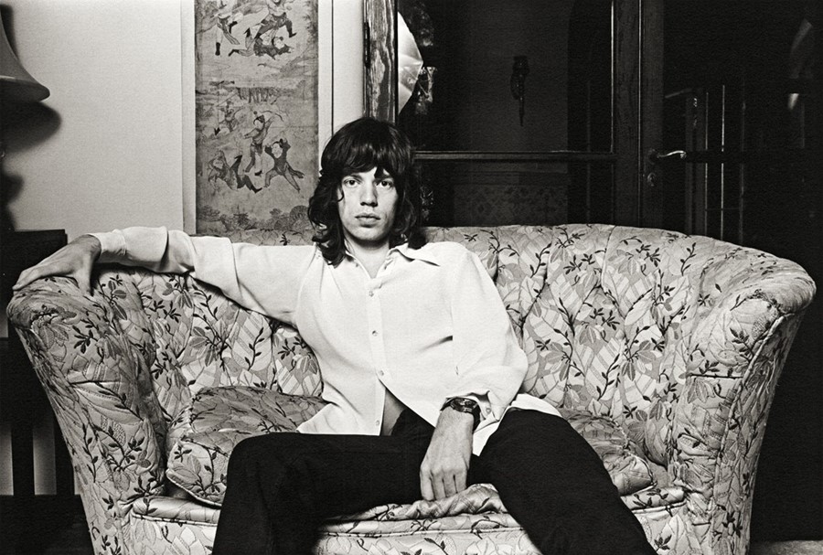 'Mick Jagger', 1972, Norman Seeff