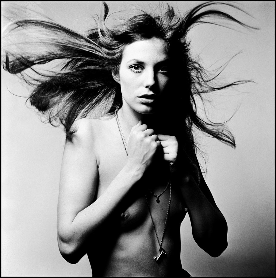 Jane Birkin 1969 © David Bailey. Courtesy Gagosian