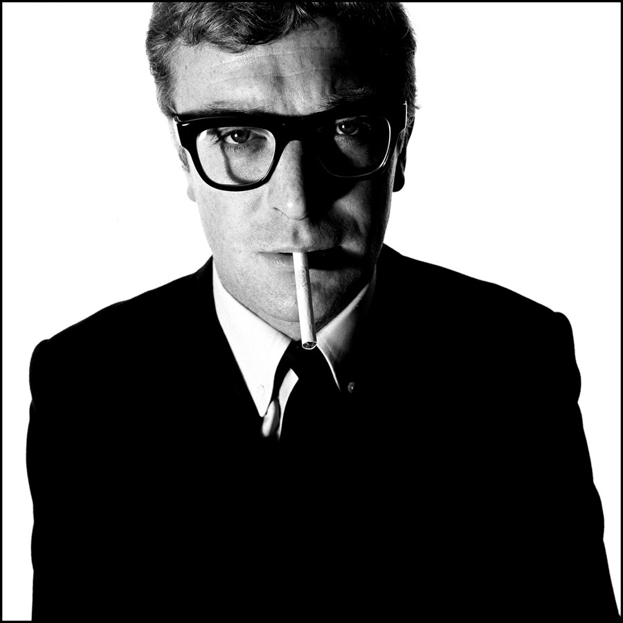Michael Caine 1965 © David Bailey. Courtesy Gagosi
