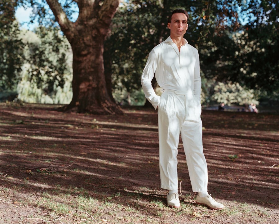 N.E. Blake &amp; Co Henry Lloyd-Hughes cricket whites 