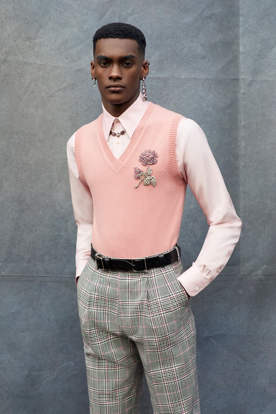 Alexander McQueen AW19 Menswear Collection Ethan James Green