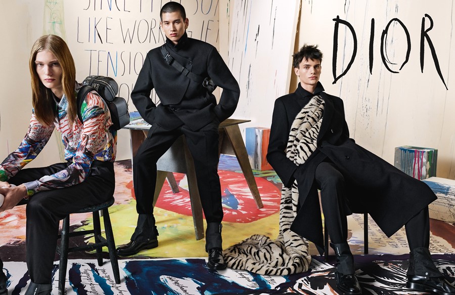 Dior Men AW19 Campaign Raymond Pettibon Kim Jones