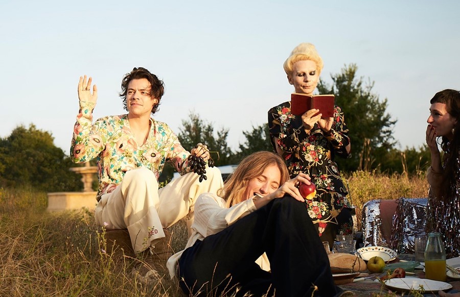 Harry Styles Gucci Mémoire d’une Odeur Behind the Scenes 