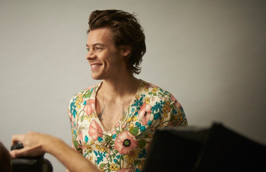 Harry Styles Gucci Mémoire d’une Odeur Behind the Scenes 