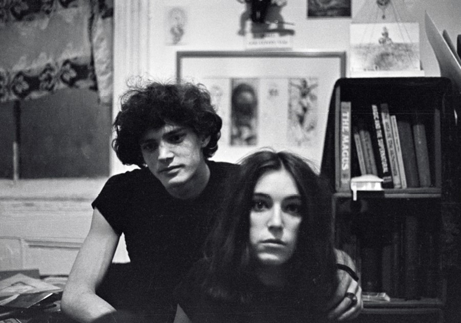 Patti Smith and Robert Mapplethorpe by Lloyd Ziff