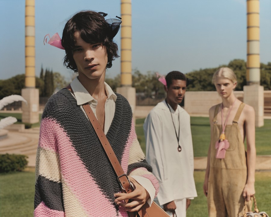 LOEWE Men's SS20 Publication Tyler Mitchell Barcelona