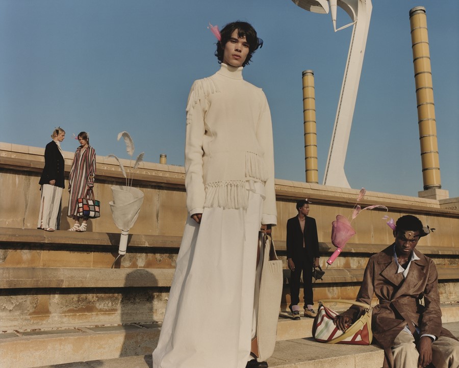 LOEWE Men's SS20 Publication Tyler Mitchell Barcelona