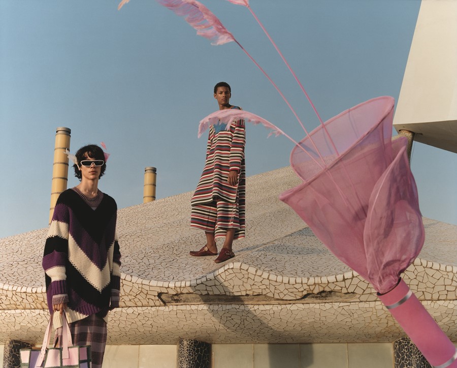LOEWE Men's SS20 Publication Tyler Mitchell Barcelona