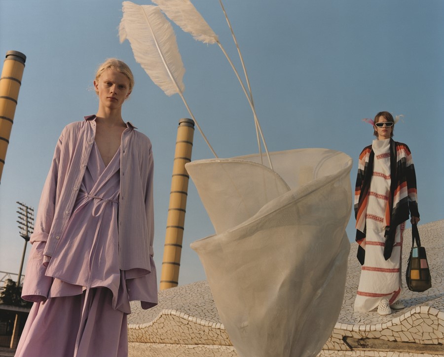 LOEWE Men's SS20 Publication Tyler Mitchell Barcelona