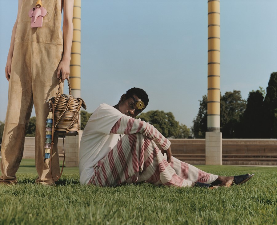 LOEWE Men's SS20 Publication Tyler Mitchell Barcelona