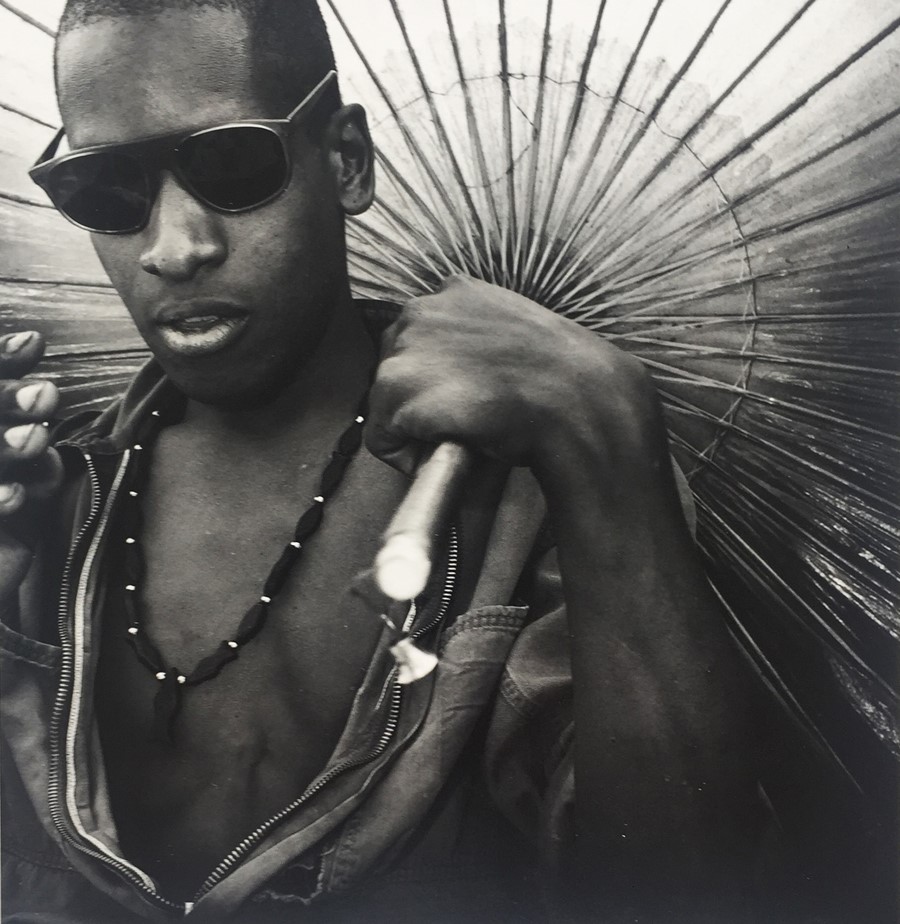 Greathouse Sur Rodney Sur With Umbrella Ealry 80s