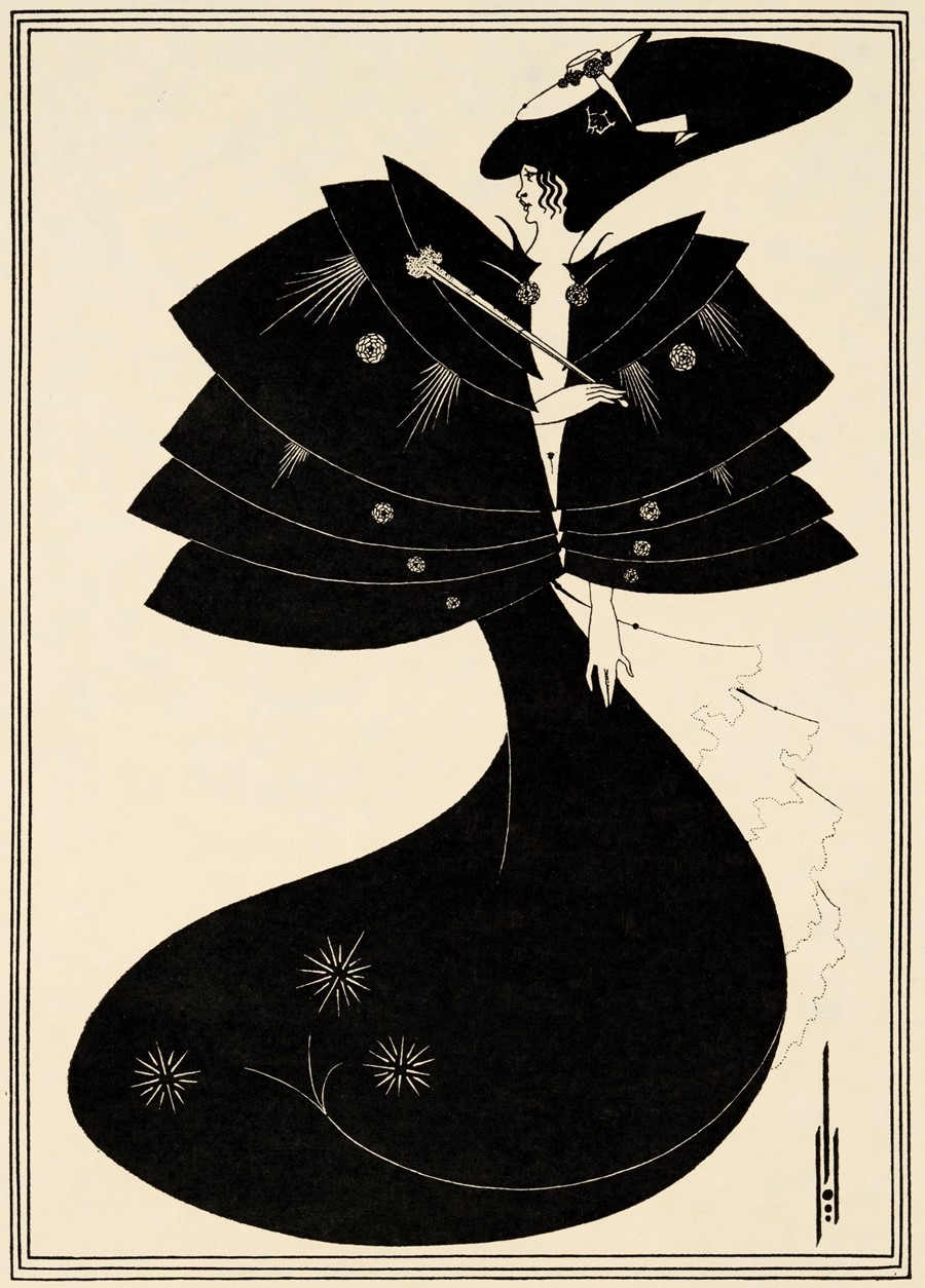 Aubrey Beardsley Oscar Wilde’s Salome The Black Cape
