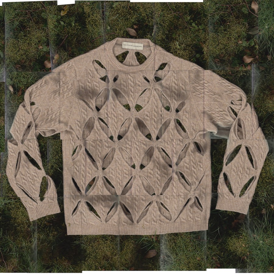 Stefan Cooke, Pale Peach Knit
